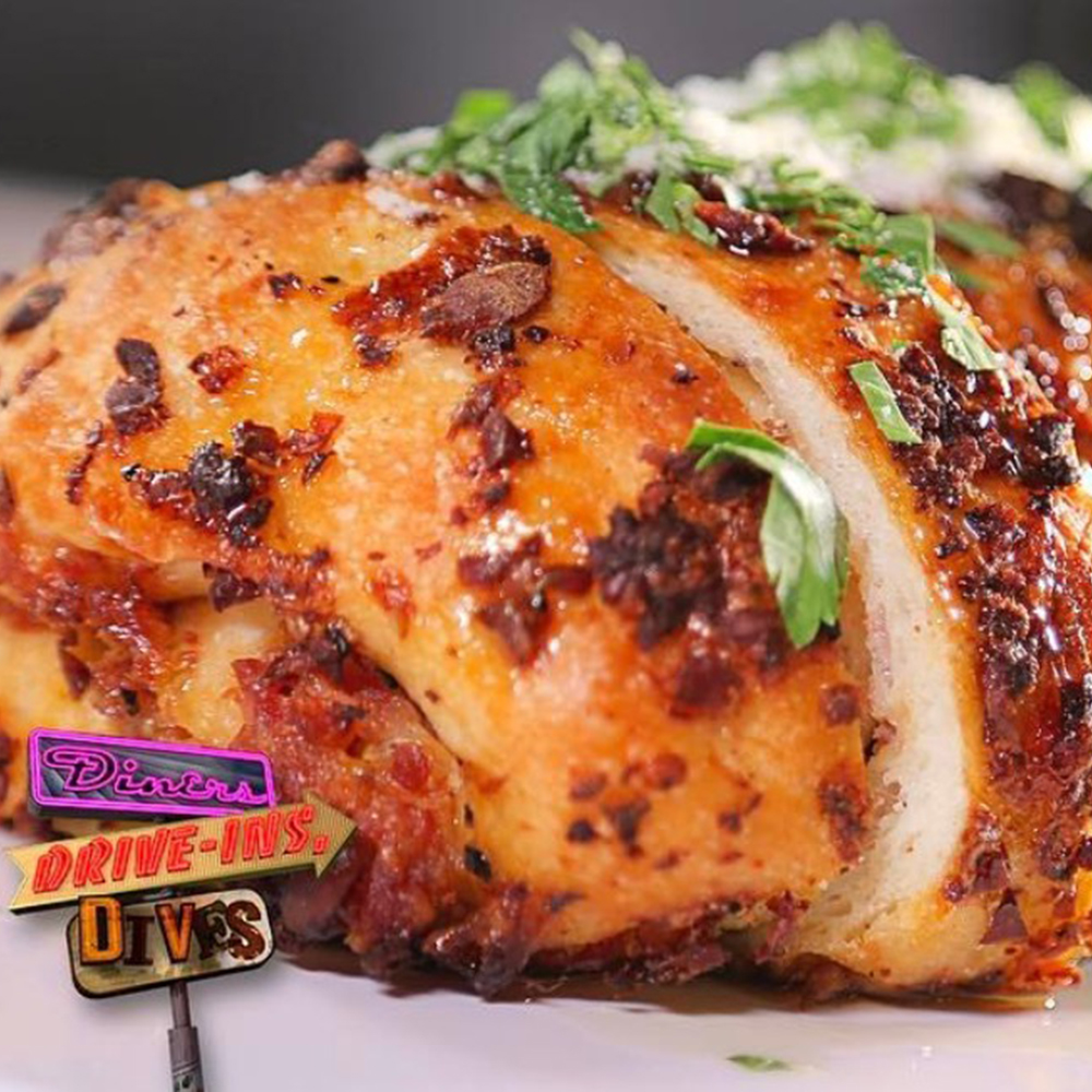 Our Famous Prosciutto Stuffed Bread | Dolce and Clemente's Italian